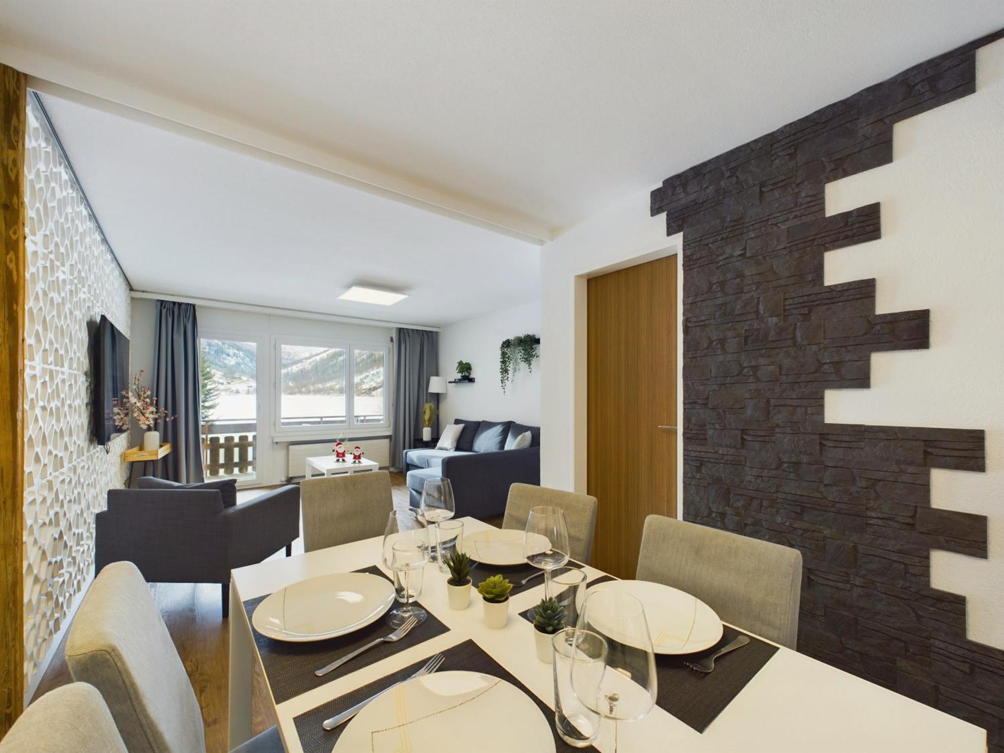 Mountain Magic Apartment For 6 Near Zermatt With Parking! Tasch Exterior photo